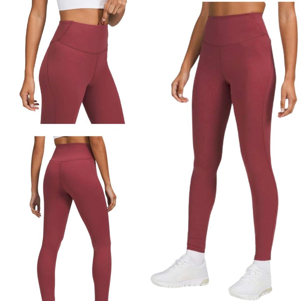 lululemon athletica Red Leggings